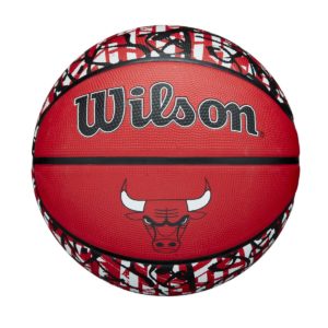 a2f9b0fde516a7fbf64fdc28203bf824 Balón de Basket Wilson NBA Graffiti Chicago Bulls NO.7